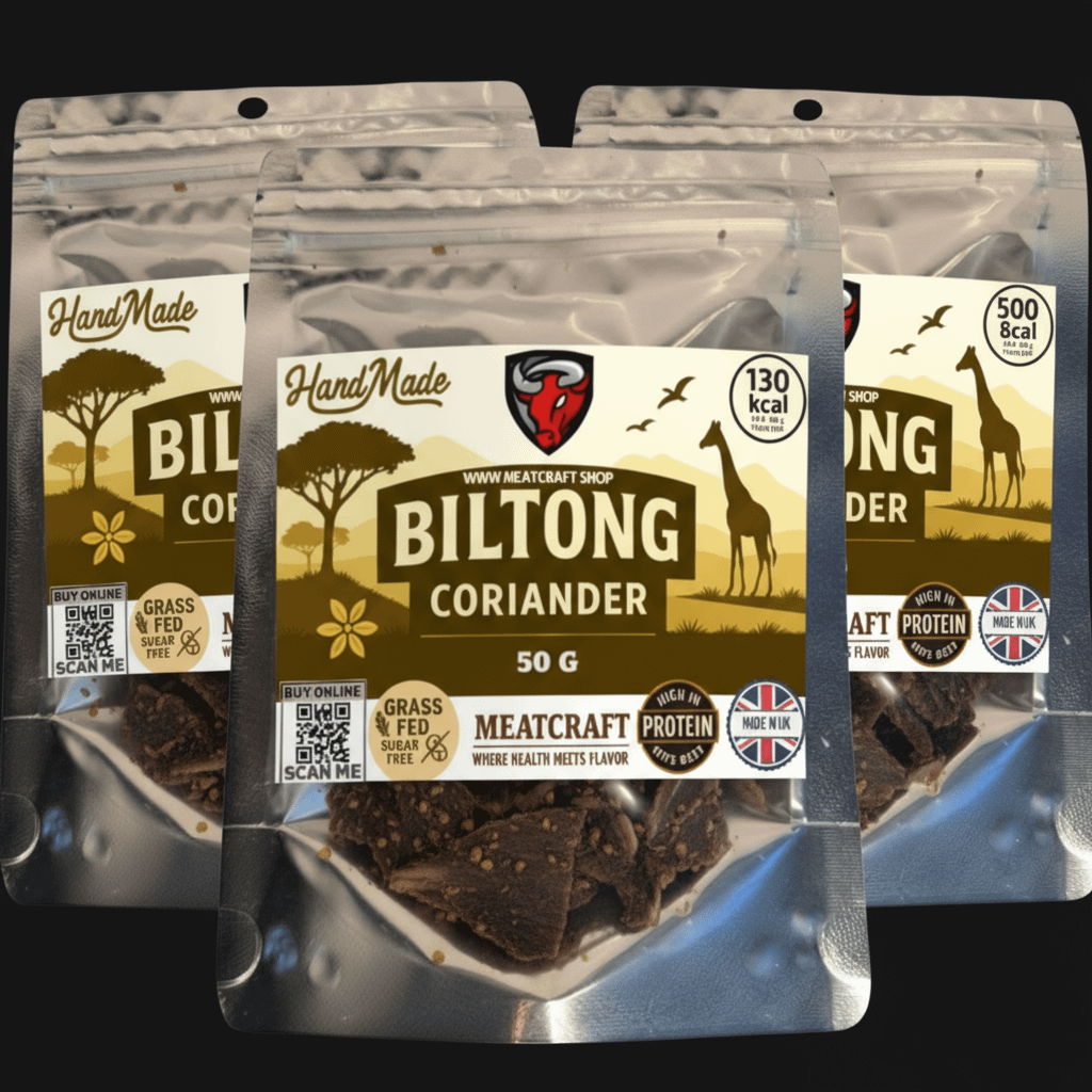 Coriander Biltong – Premium Grass-Fed Beef Snack