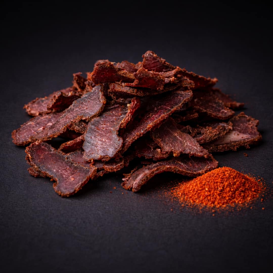 BBQ beef biltong – handcrafted air-dried beef snack from MeatCraft LTD