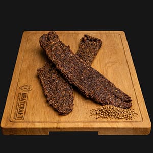 Coriander Biltong 500g – Grass-Fed Premium Beef | Air-Dried Snack